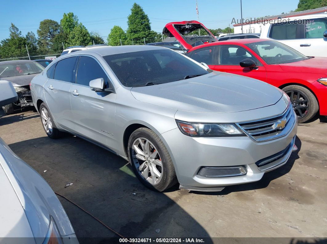 2017 Chevrolet Impala 1lt Silver vin: 2G1105S37H9116024