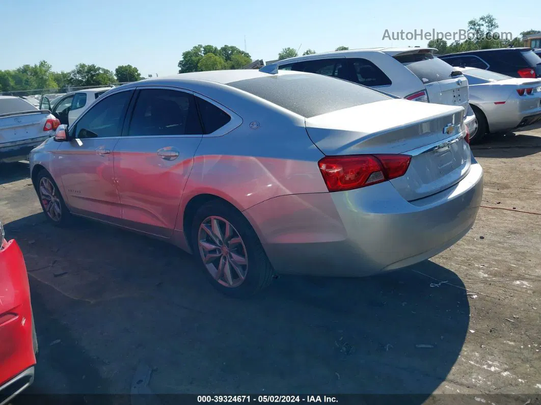 2017 Chevrolet Impala 1lt Silver vin: 2G1105S37H9116024