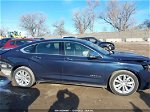 2017 Chevrolet Impala 1lt Blue vin: 2G1105S37H9123930
