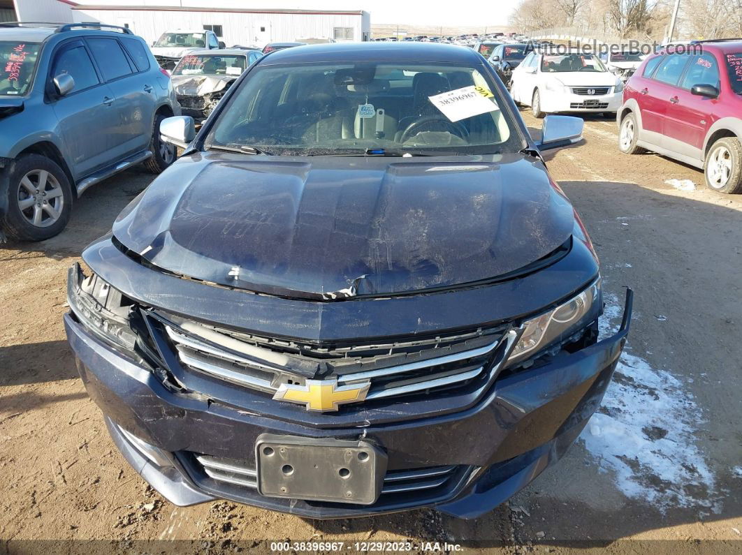 2017 Chevrolet Impala 1lt Blue vin: 2G1105S37H9123930