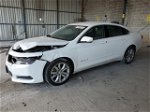 2017 Chevrolet Impala Lt White vin: 2G1105S37H9125970