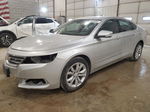 2017 Chevrolet Impala Lt Silver vin: 2G1105S37H9128190
