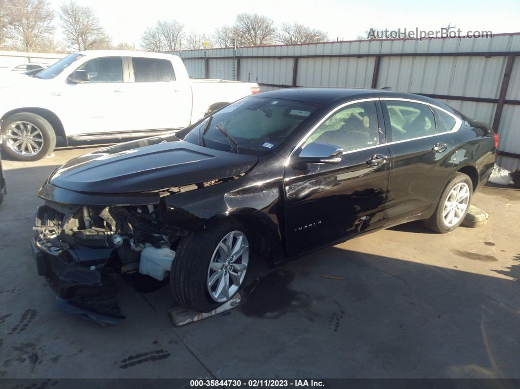 2017 Chevrolet Impala Lt Black vin: 2G1105S37H9135950