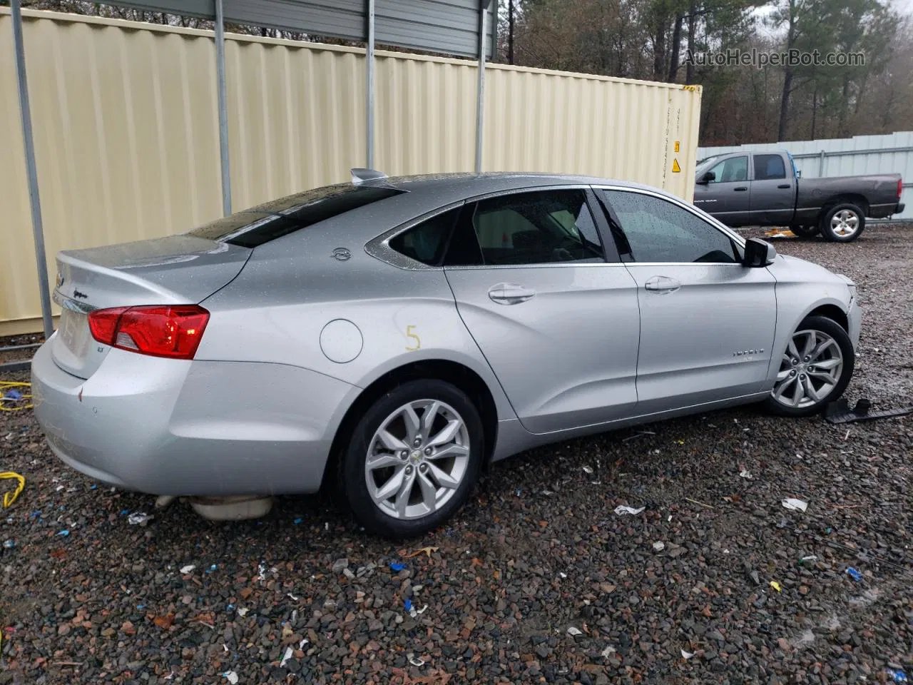 2017 Chevrolet Impala Lt Silver vin: 2G1105S37H9138900