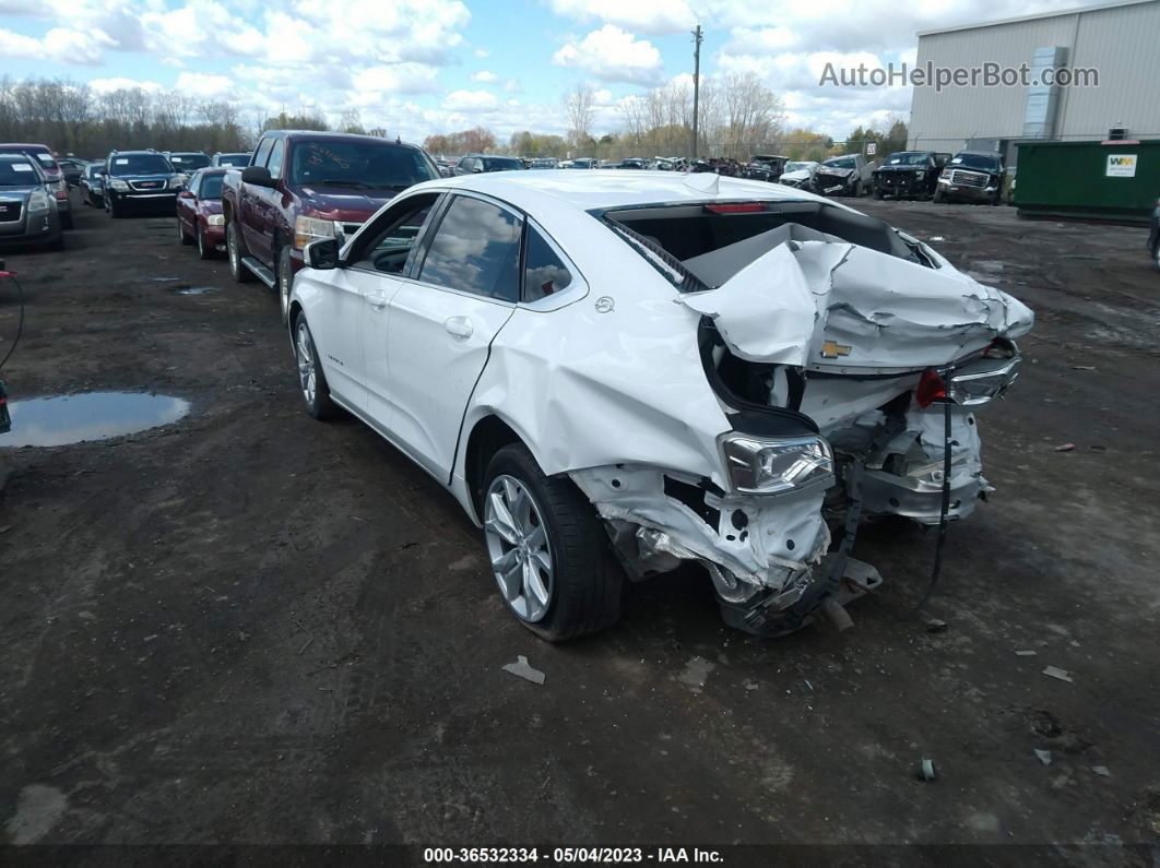 2017 Chevrolet Impala 1lt Белый vin: 2G1105S37H9140971