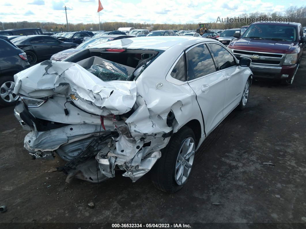 2017 Chevrolet Impala 1lt White vin: 2G1105S37H9140971