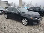 2017 Chevrolet Impala Lt Black vin: 2G1105S37H9142719