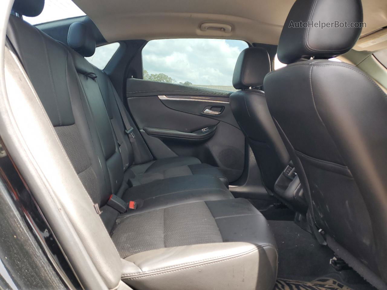 2017 Chevrolet Impala Lt Black vin: 2G1105S37H9154871