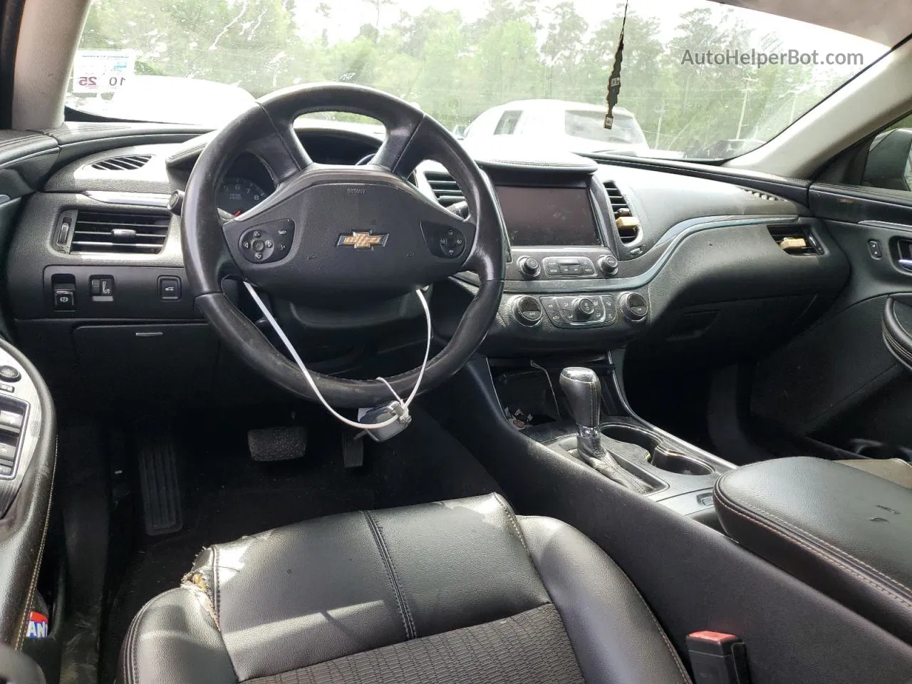 2017 Chevrolet Impala Lt Black vin: 2G1105S37H9154871