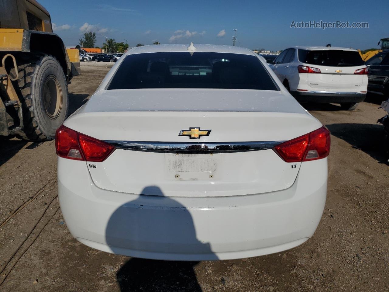 2017 Chevrolet Impala Lt Белый vin: 2G1105S37H9160623