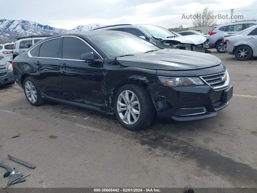 2017 Chevrolet Impala 1lt Черный vin: 2G1105S37H9170715