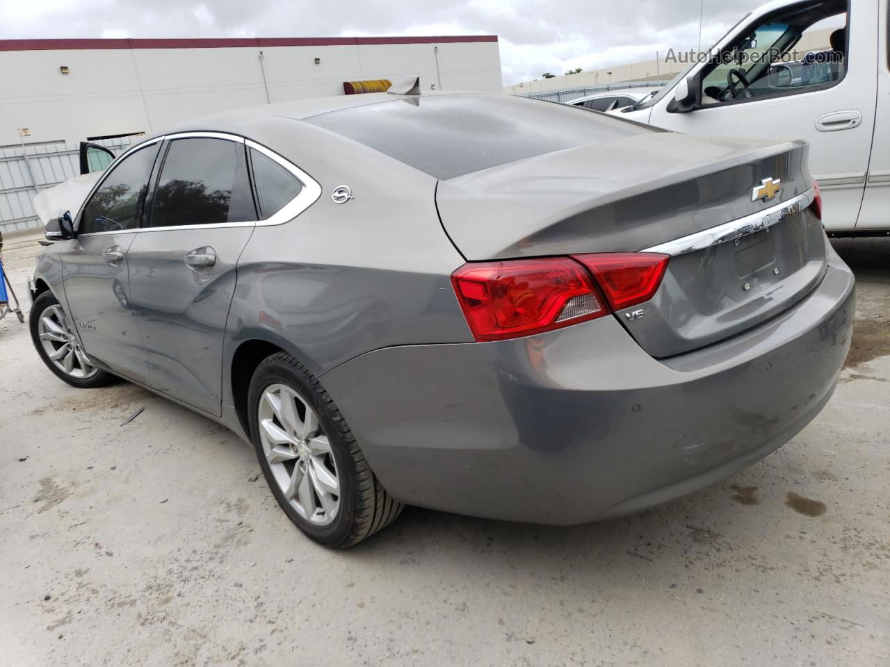 2017 Chevrolet Impala Lt Gray vin: 2G1105S37H9178989