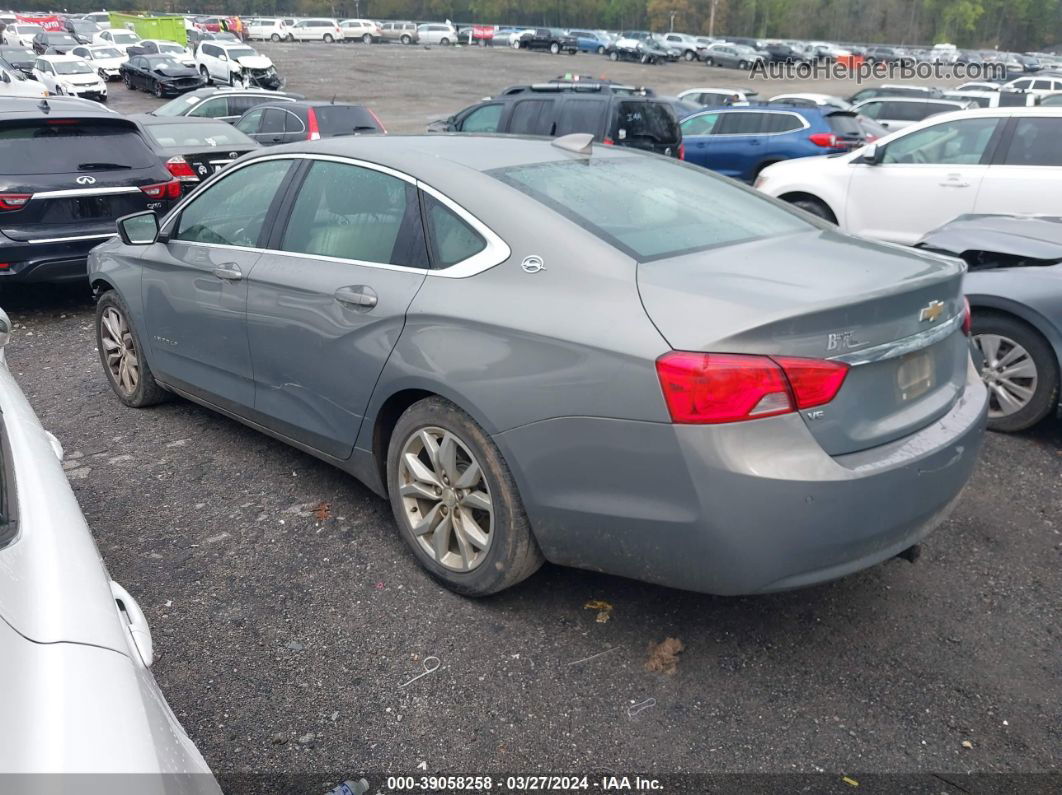 2017 Chevrolet Impala 1lt Серебряный vin: 2G1105S37H9183898