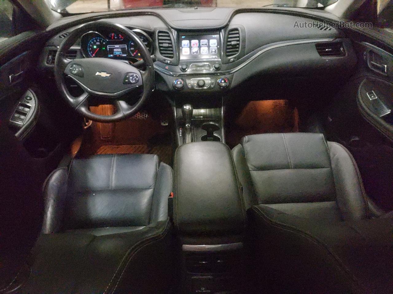 2017 Chevrolet Impala Lt Black vin: 2G1105S37H9188972