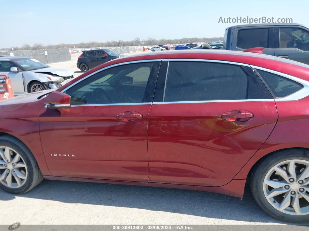 2017 Chevrolet Impala 1lt Бордовый vin: 2G1105S38H9117313