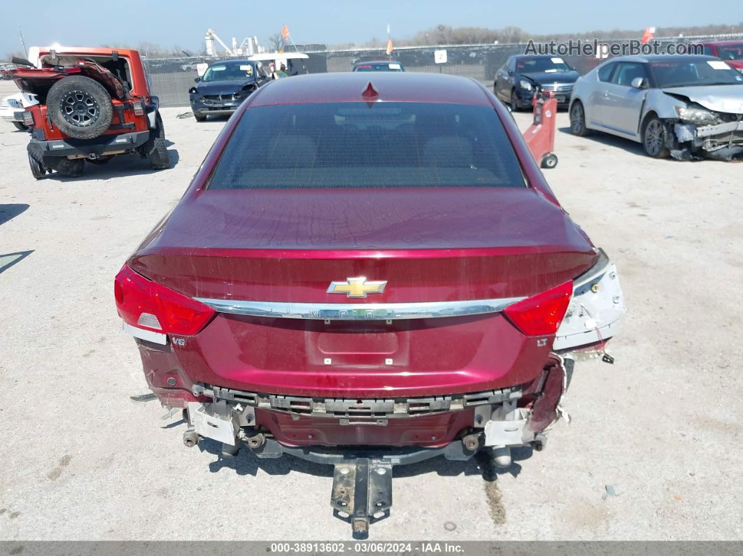 2017 Chevrolet Impala 1lt Burgundy vin: 2G1105S38H9117313