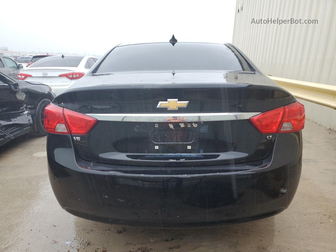 2017 Chevrolet Impala Lt Black vin: 2G1105S38H9118901