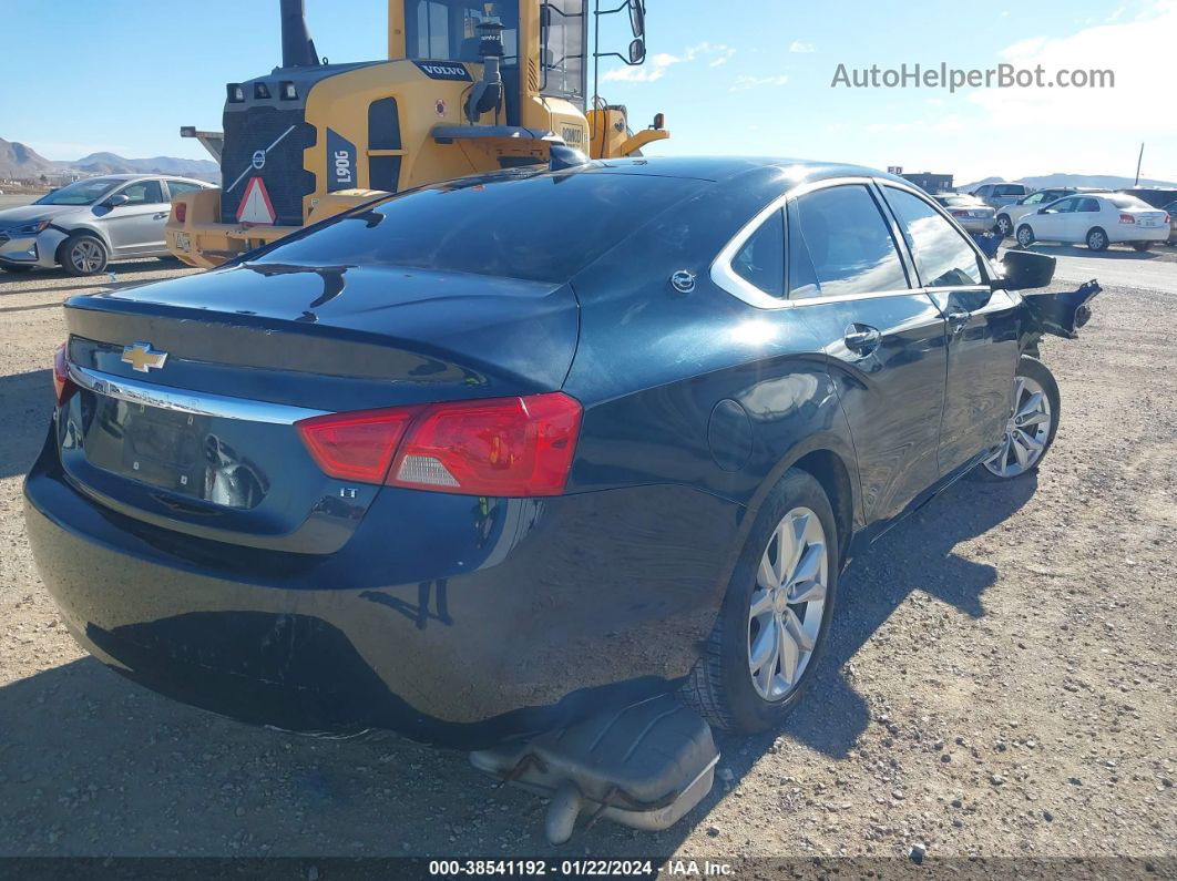 2017 Chevrolet Impala 1lt Blue vin: 2G1105S38H9137058