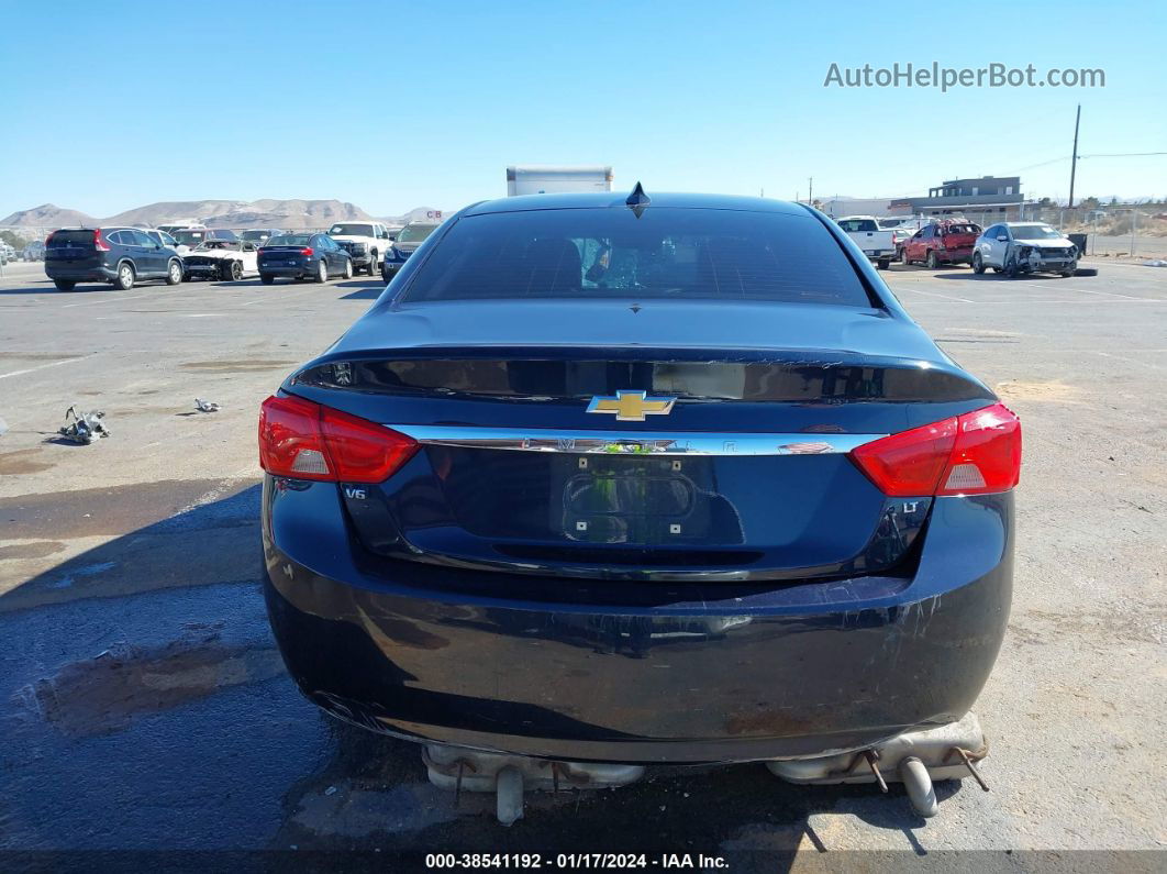 2017 Chevrolet Impala 1lt Blue vin: 2G1105S38H9137058