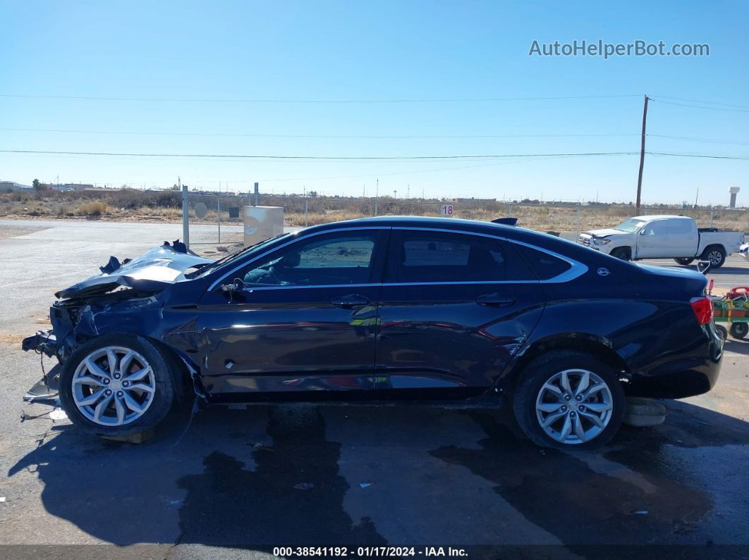 2017 Chevrolet Impala 1lt Blue vin: 2G1105S38H9137058