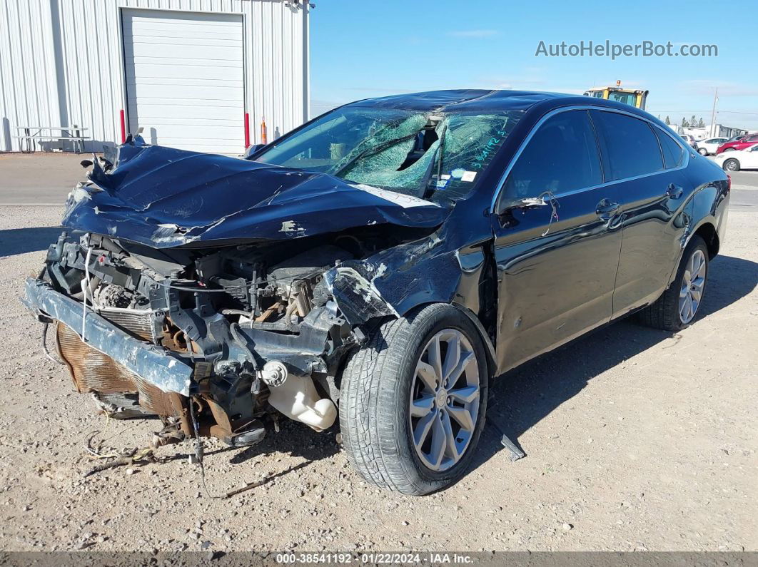 2017 Chevrolet Impala 1lt Blue vin: 2G1105S38H9137058