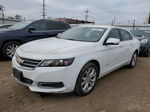 2017 Chevrolet Impala Lt White vin: 2G1105S38H9159464