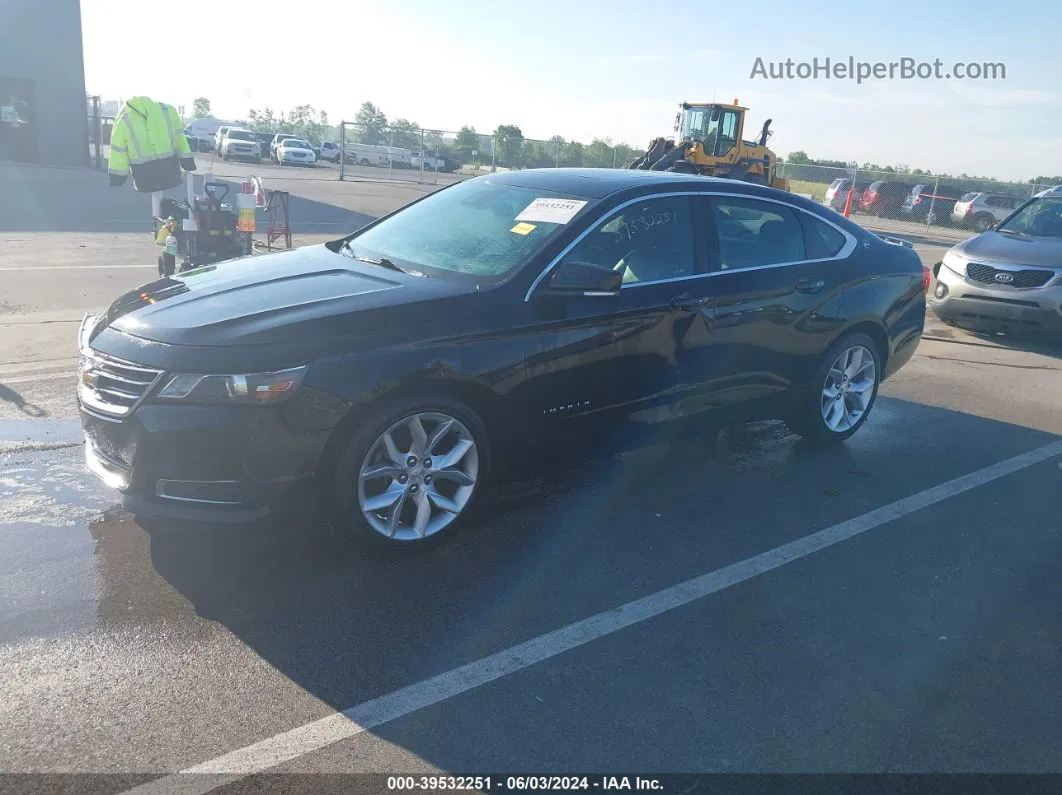 2017 Chevrolet Impala 1lt Black vin: 2G1105S39H9102917