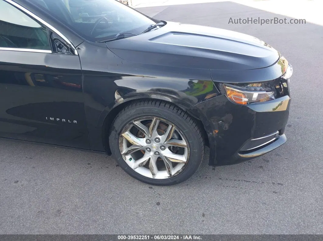 2017 Chevrolet Impala 1lt Black vin: 2G1105S39H9102917