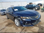 2017 Chevrolet Impala 1lt Blue vin: 2G1105S39H9108670