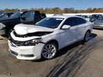 2017 Chevrolet Impala Lt White vin: 2G1105S39H9146352