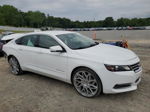 2017 Chevrolet Impala Lt White vin: 2G1105S39H9169050