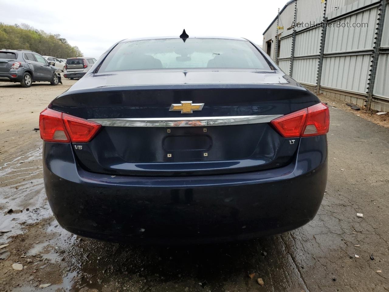 2017 Chevrolet Impala Lt Синий vin: 2G1105S39H9185524