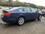 2017 Chevrolet Impala Lt Blue vin: 2G1105S39H9185524