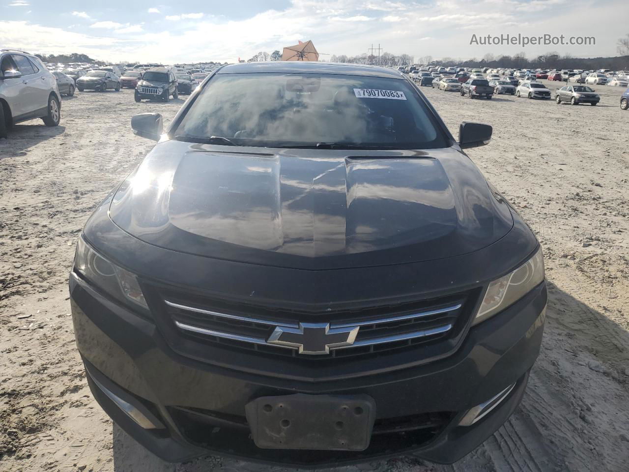 2017 Chevrolet Impala Lt Black vin: 2G1105S39H9195079