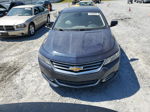 2017 Chevrolet Impala Lt Синий vin: 2G1105S39H9195180