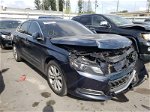 2017 Chevrolet Impala Lt Синий vin: 2G1105S3XH9117734