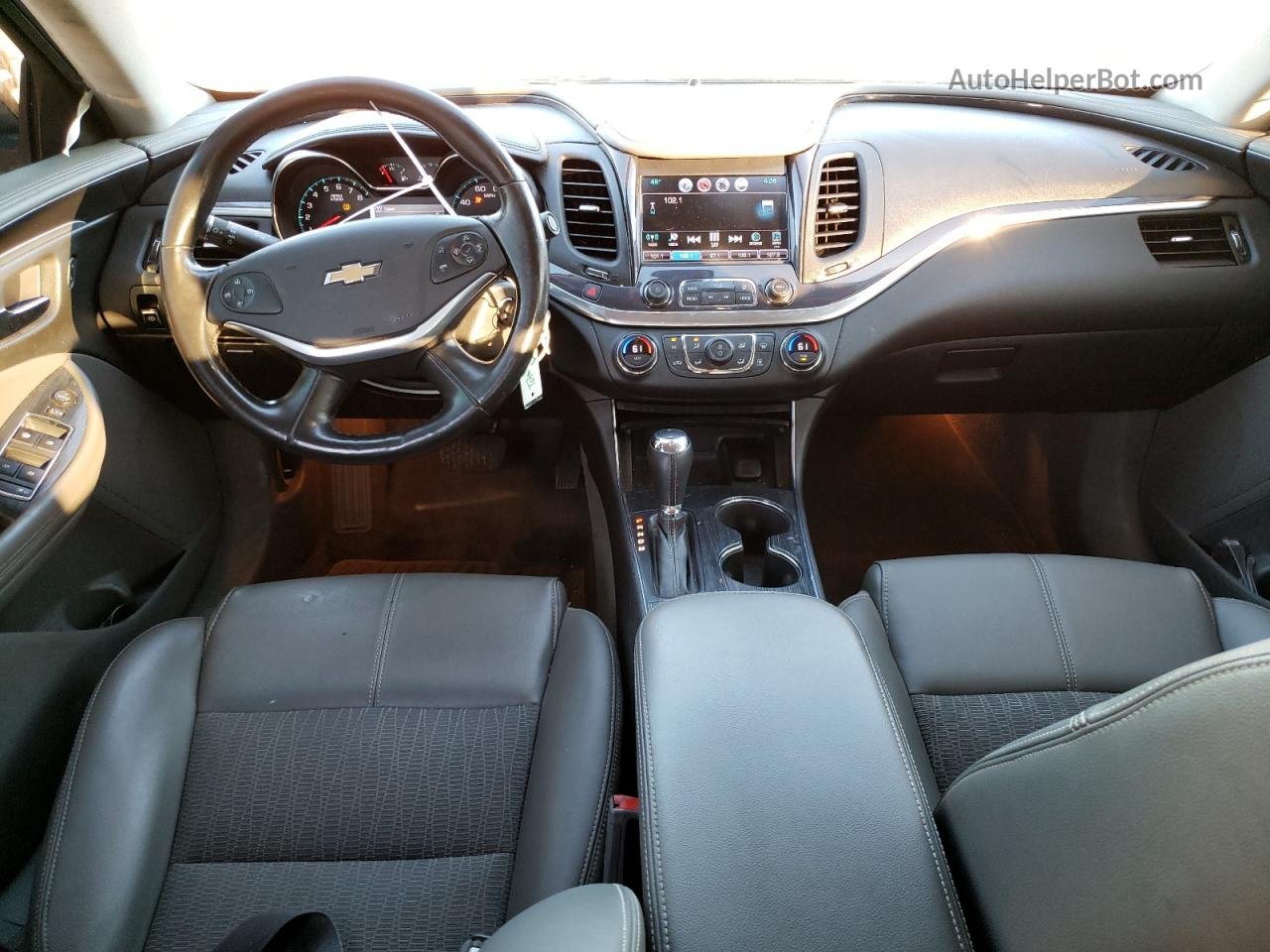 2017 Chevrolet Impala Lt Черный vin: 2G1105S3XH9156503