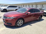 2017 Chevrolet Impala Lt Burgundy vin: 2G1105S3XH9171759