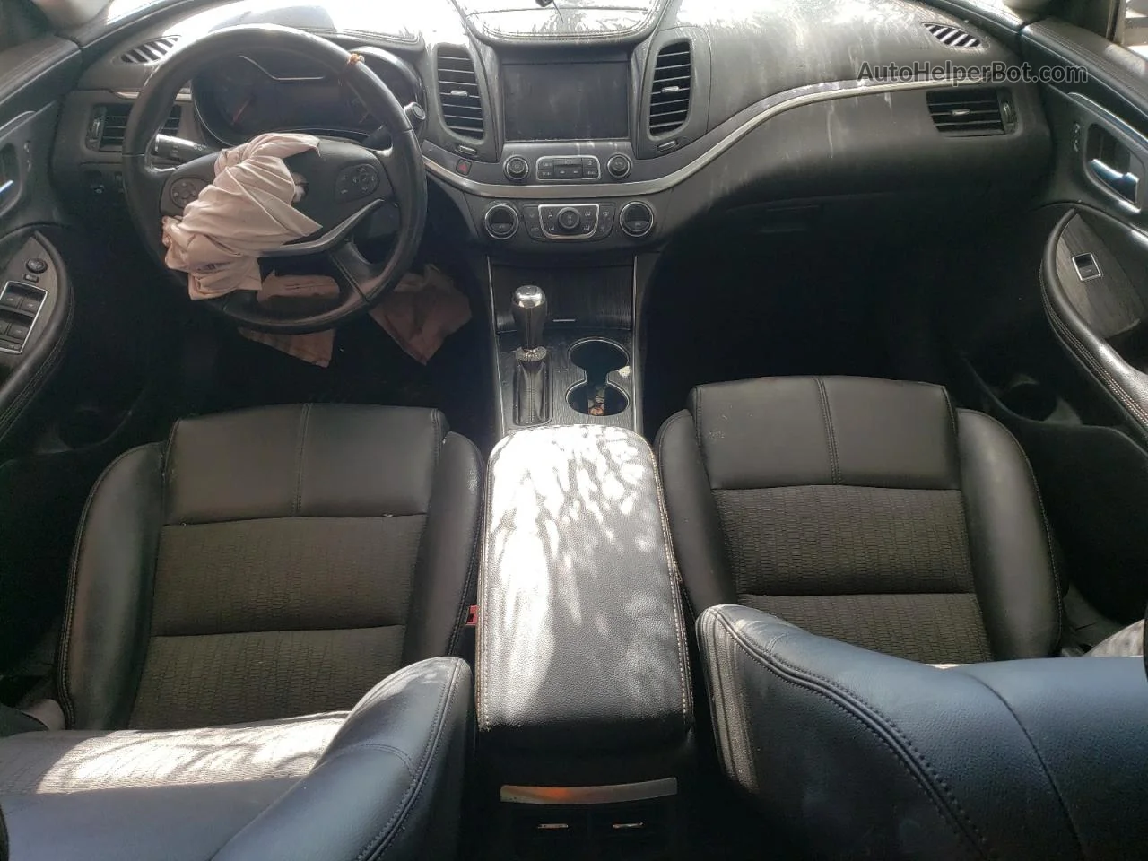 2017 Chevrolet Impala Lt White vin: 2G1105S3XH9181210