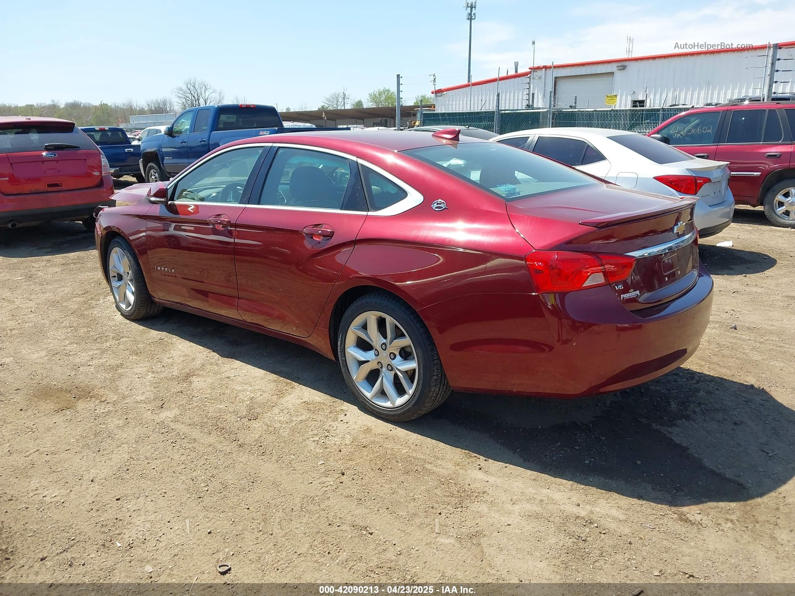 2017 Chevrolet Impala 1lt Maroon vin: 2G1105S3XH9190201