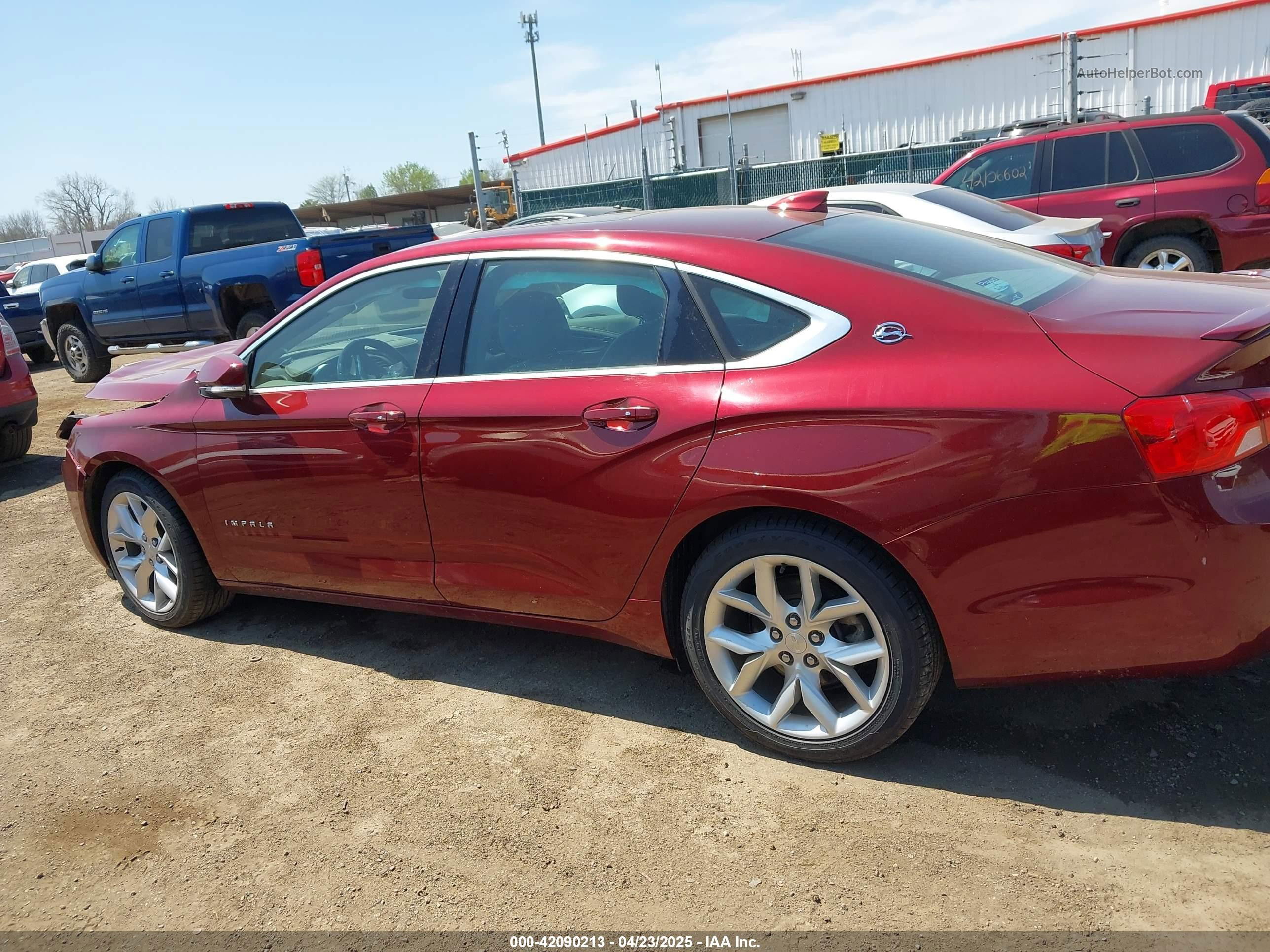 2017 Chevrolet Impala 1lt Maroon vin: 2G1105S3XH9190201