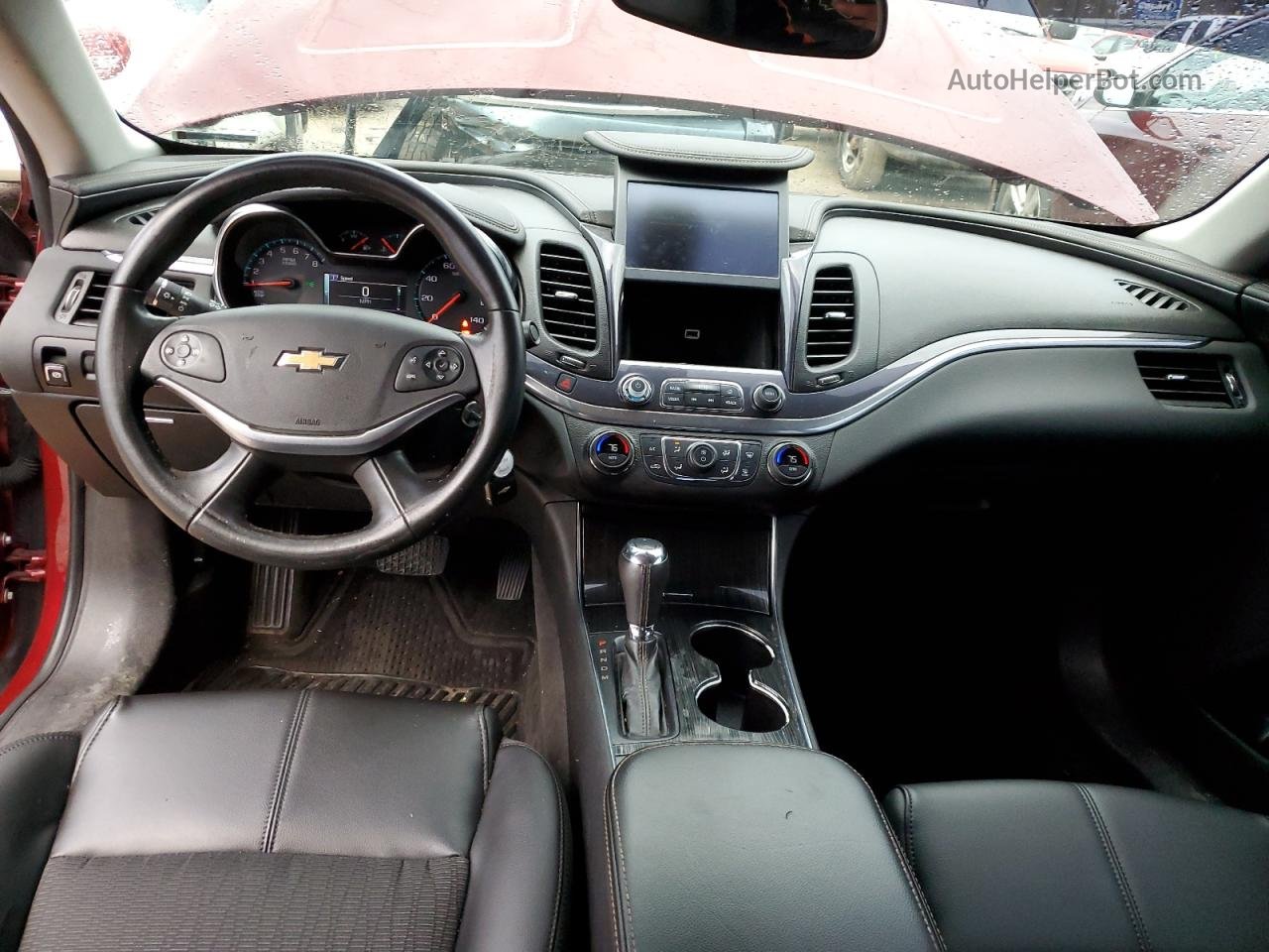 2016 Chevrolet Impala Lt Бордовый vin: 2G1105SA0G9183500