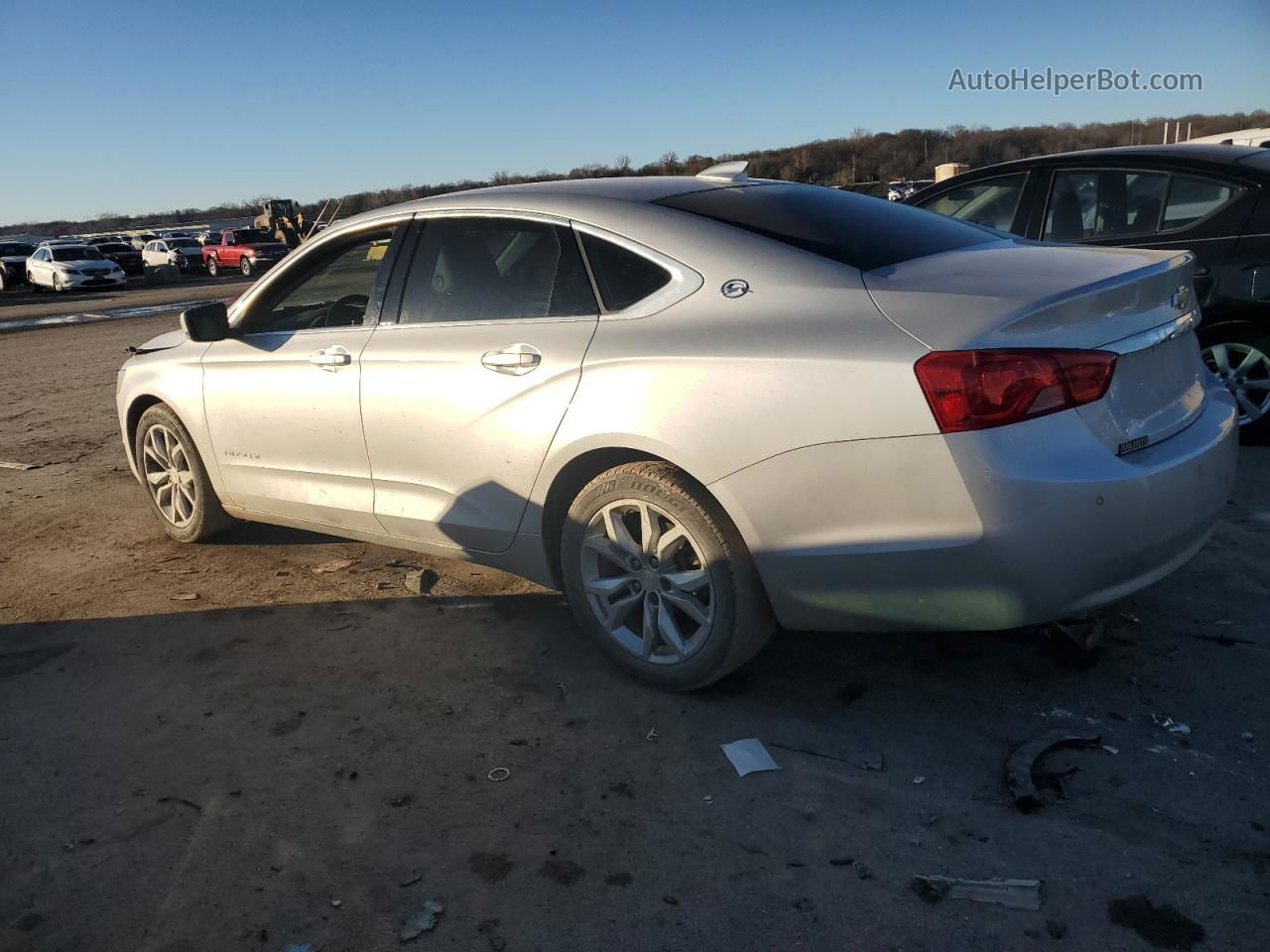 2017 Chevrolet Impala Lt Серебряный vin: 2G1105SA0H9103422