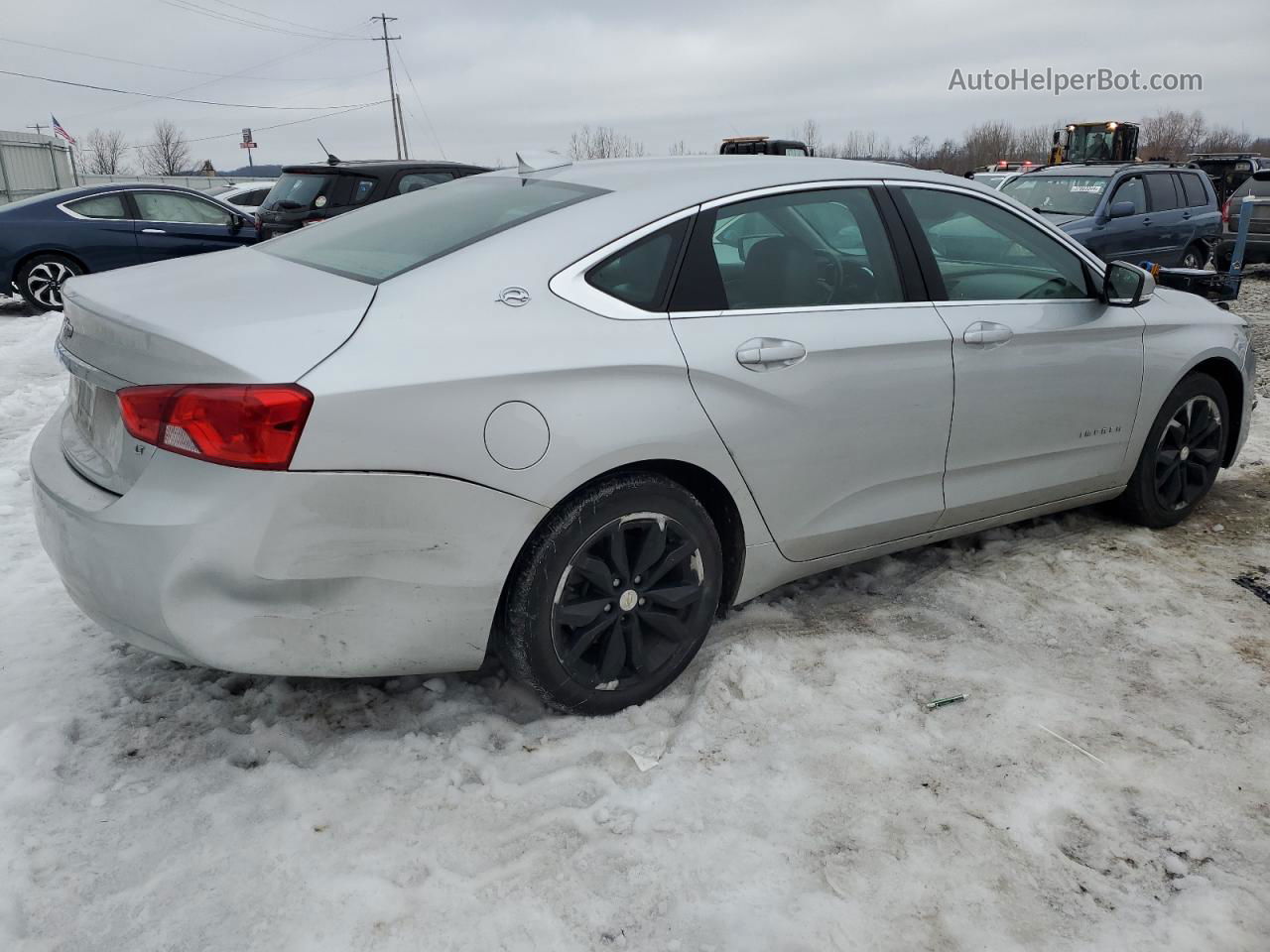 2017 Chevrolet Impala Lt Silver vin: 2G1105SA0H9137523