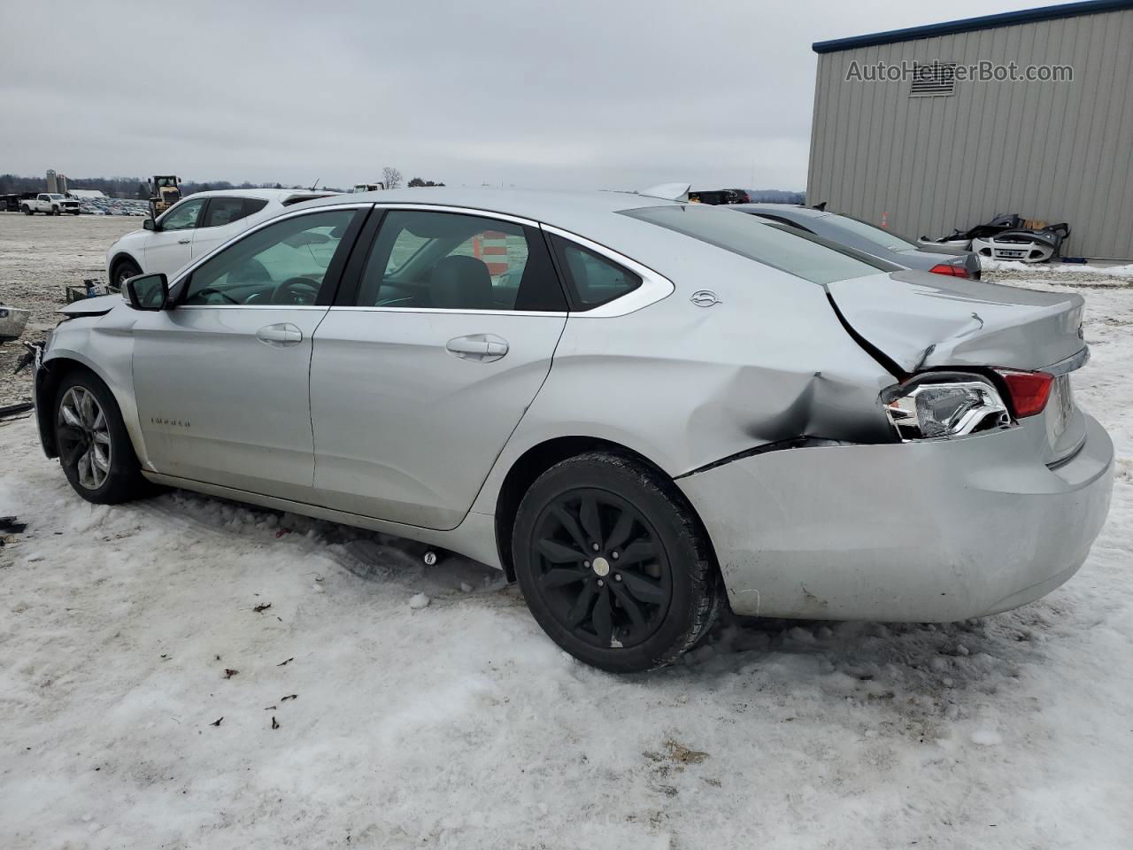 2017 Chevrolet Impala Lt Silver vin: 2G1105SA0H9137523