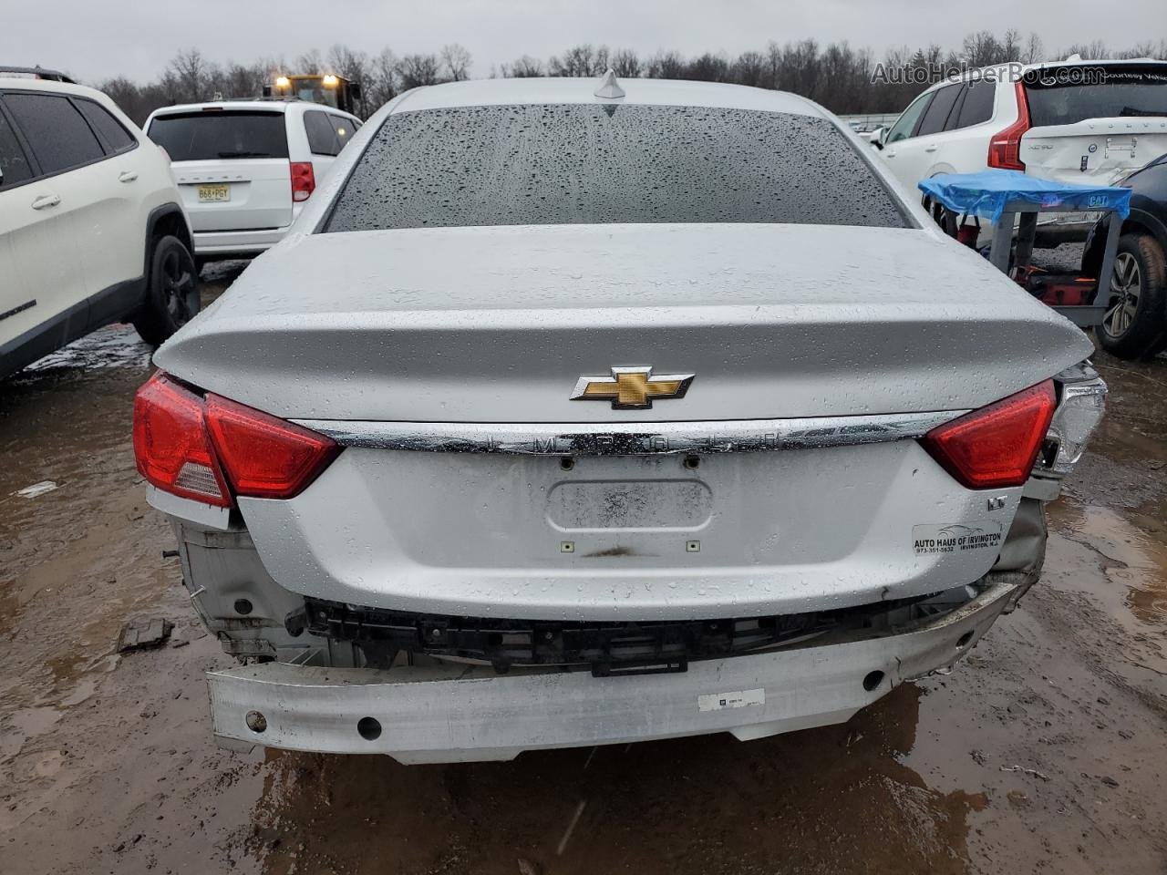 2017 Chevrolet Impala Lt Серебряный vin: 2G1105SA0H9138199