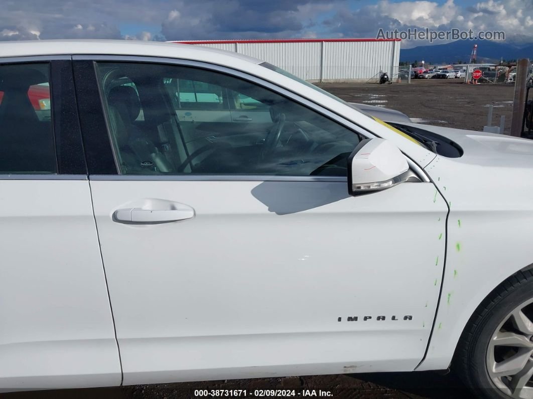 2017 Chevrolet Impala 1lt White vin: 2G1105SA0H9139367