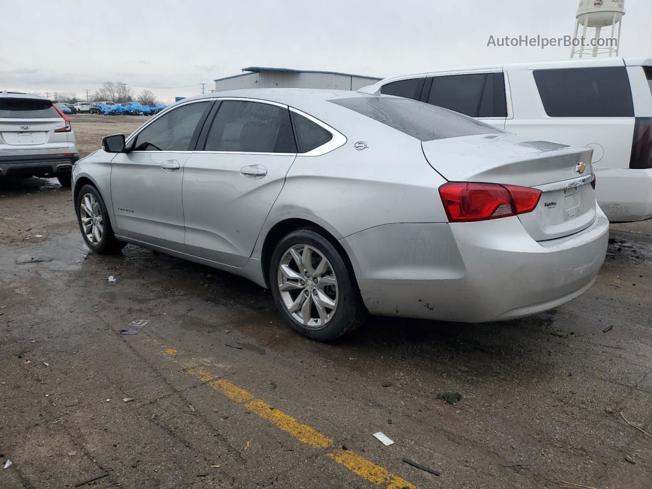 2017 Chevrolet Impala Lt Серебряный vin: 2G1105SA0H9158503