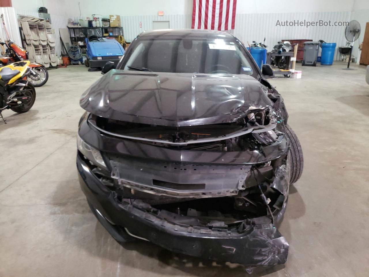 2017 Chevrolet Impala Lt Черный vin: 2G1105SA0H9167637