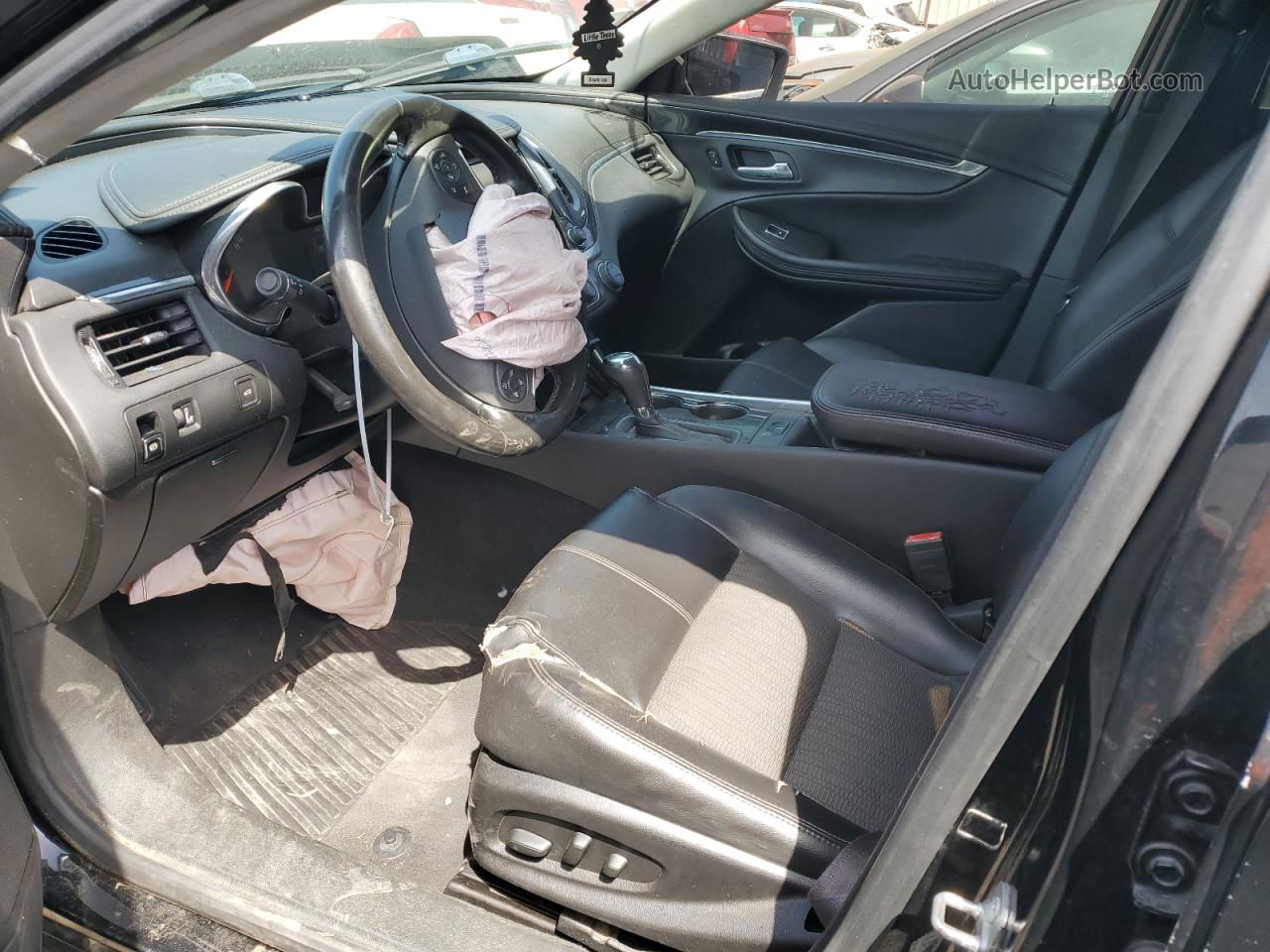2017 Chevrolet Impala Lt Черный vin: 2G1105SA0H9167637